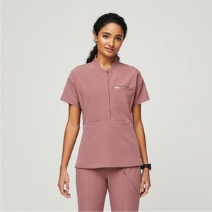 Figs limited edition Mineral Mauve Tunis Scrub Top